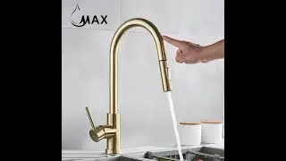 MAX Faucets | Touch S11 Kitchen Faucet Model # MY-S2020-BG