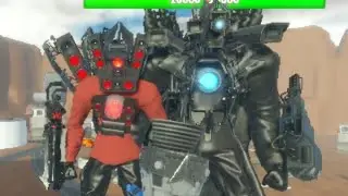 Duo Titan vs server #Robloxiano #roblox #skibiditoilet #bathubuniverse @Robloxiano_Enbathubuniverse