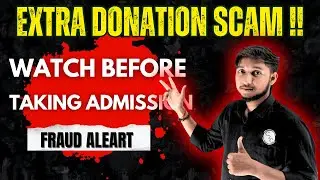 DONATION SCAM | EDUCATION SCAM IN INDIA | SCAM IN PRIVATE COLLEGE