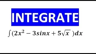 INDEFINITE INTEGRATION(CALCULUS) EXERCISE 7.1 CLASS 12 NCERT QUESTION 17 SOLUTION