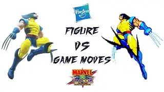 Can the Hasbro Gamerverse Wolverine Do His Marvel vs Capcom Moves?