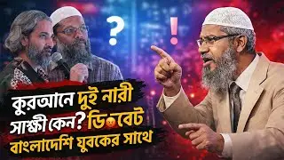 কুরআনের দুই নারী সাক্ষী সম্পর্কে ডাঃ জাকির নায়েকের অত্যন্ত যুক্তিসঙ্গত ব্যাখ্যা
