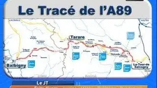 Inauguration de l'A89 (Rh&ocirc;ne)