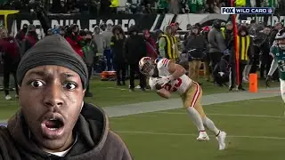 49ERS FAN REACTS TO San Francisco 49ers vs Philadelphia Eagles Game Highlights | 2025 NFL Wild Card