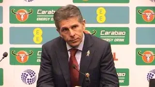 Manchester United 3-2 Southampton - Claude Puel Full Post Match Press Conference - EFL Cup Final