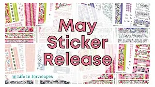 May Sticker Release /  TBM BBP Stickers / EC Stickers / Erin Condren / Universal Planner Stickers