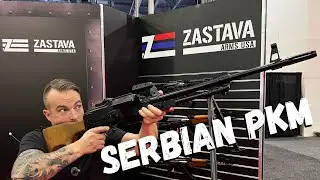 Zastava M84 PKM, автоматы АК 300 Blackout и информация о запрете экспорта на выставке Shot Show 2026
