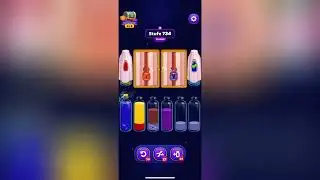 Magic Sort Level 734 Solution Walkthrough 