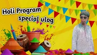 Holi Program for Ador X Roza.Special Vlog.Rs Arshan World. December 20.2025