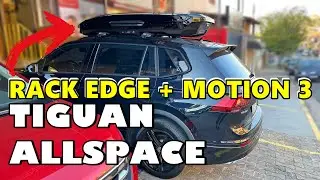 Instala&ccedil;&atilde;o Top: Thule Motion 3 Low no Tiguan Allspace Black Piano
