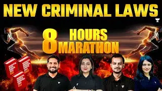 🚨 New Criminal Laws Marathon | BNS | BNSS | BSA | Team Unacademy Judiciary