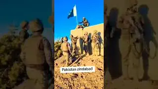 Pakistani Flag OnAfghan Post #pakistan #airforce #afghanistan #afghanistannews #conflict #war #india