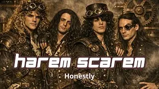 HAREM SCAREM - HONESTLY (LYRICS VIDEO) 