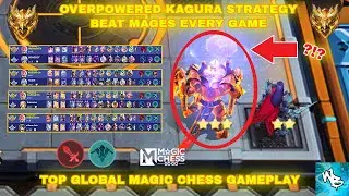 BEST COUNTER AGAINST MAGE STARGAZER FT. KAGURA COMMANDER - BEST SYNERGY COMBO - MAGIC CHESS GO GO