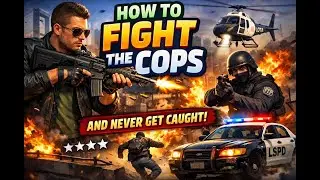 How to Fight the Cops and Never Get Caught in GTA5 #games #gta5