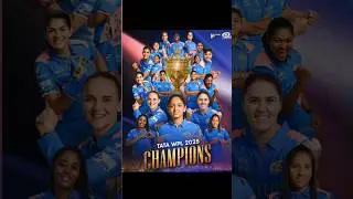 2025 WPL CHAMPION ✨#cricket #ipl