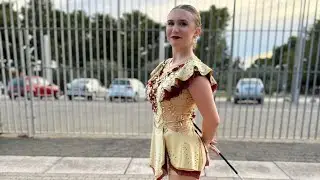 World championship 2025. Solo twirling acrobatic, Hana Delija 