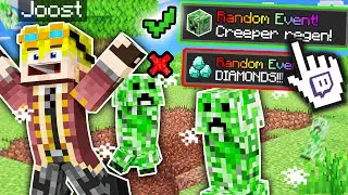 Minecraft, maar CHAT BEPAALT MIJN LOT! - Chaos Mod!!!