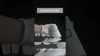 Zirconia Crucible for Metal & Non-Metal Craftsmanship