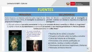 PRESENTACIÓN DE MONOGRAFÍA EN LENGUA Y LITERATURA