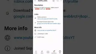 How to put a link in your youtube channel description