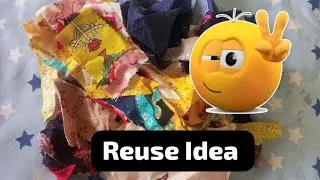 How to use even Small pieces of Fabric | Reuse Scraps of Fiber to make a useful Item for You.