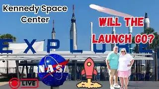 LIVE at Kennedy Space Center 🚀 Will the NASA Rocket Launch Happen Today? |  Exploring KSC