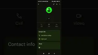 how to set photo on contact number