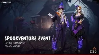 hello darkness lyric video spookventure event free fire official