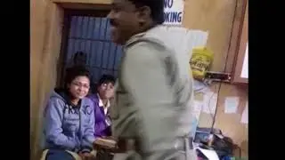 danceing video of police officer at hirapur ps got viral