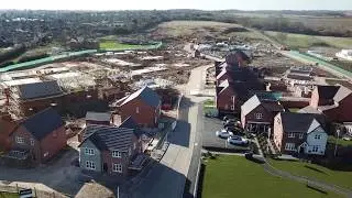 Bloor Homes at Anstey Drone Video 25/02/18