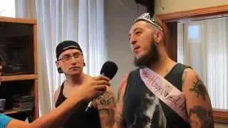 Buzz Adams and the KLAQ Morning Show's 1st Annual Toughest Guy, Gayest Tattoo Pageant