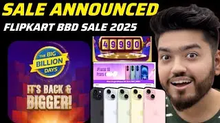 Flipkart BBD sale 2025 Officially announced🔥 First poster is out now🔥 Sale Date?