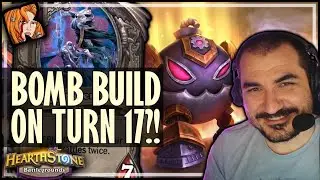 BOMB BUILD ON TURN 17?! - Hearthstone Battlegrounds