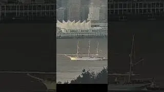 One of the world&rsquo;s largest and oldest tall ships, Statsraad Lehmkuhl, arrives in Vancouver Canada