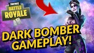 DARK BOMBER Skin Gameplay In Fortnite Battle Royale