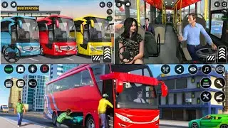 playing Bus Game 2022-Indian Bus Games game | TAMIL AKASH GAMER | PART 1 VIDEO