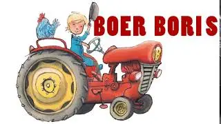 Boer Boris op zijn tractor!