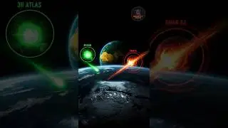 Two Comets Collide in Space? #trending #shorts #3I/ATLAS