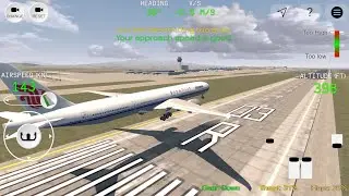 RC FS Advanced Real Flight Simulator Air China Good Day For Landing New GamePlay by iOS & Andoid Pc