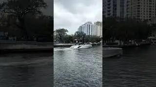 Anyone know what kind of boat this is?! Comment below #floridaboating #yacht