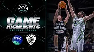 Tofas Bursa v PAOK mateco | Gameday 2 | Highlights | #BasketballCL 2023-24