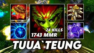 HoN Emerald Warden 1743 MMR Tuua`TeunG