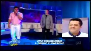 Bruno e Marrone ganha uma Homenagem  - Domingo Legal 23 10 2011