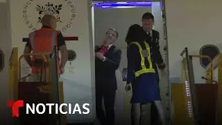 Video del supuesto manotazo de Brigitte Macron a su esposo genera pol&eacute;mica | Noticias Telemundo