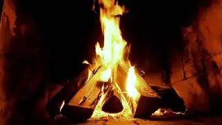 4K‼️Relaxing Fireplace Ambience 🔥 Cozy Fire Sounds for Sleep, Relax & Stress Relief #şömine #ateş