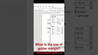 #olevelpractical #vivavoice #practicalexams  What is Gutter Margin?
