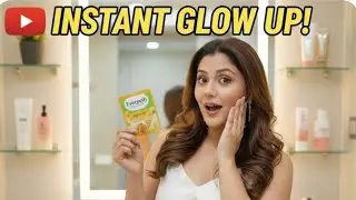 Everyuth Facial Full Glow Routine ✨ 4 Steps = Instant Shine! #makeup #Tutorial #viralvideo 