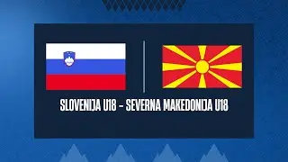 Slovenija U18 - Severna Makedonija U18 | Pripravljalna tekma | STREAM