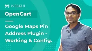 OpenCart Google Map Pin Address Plugin - Workflow